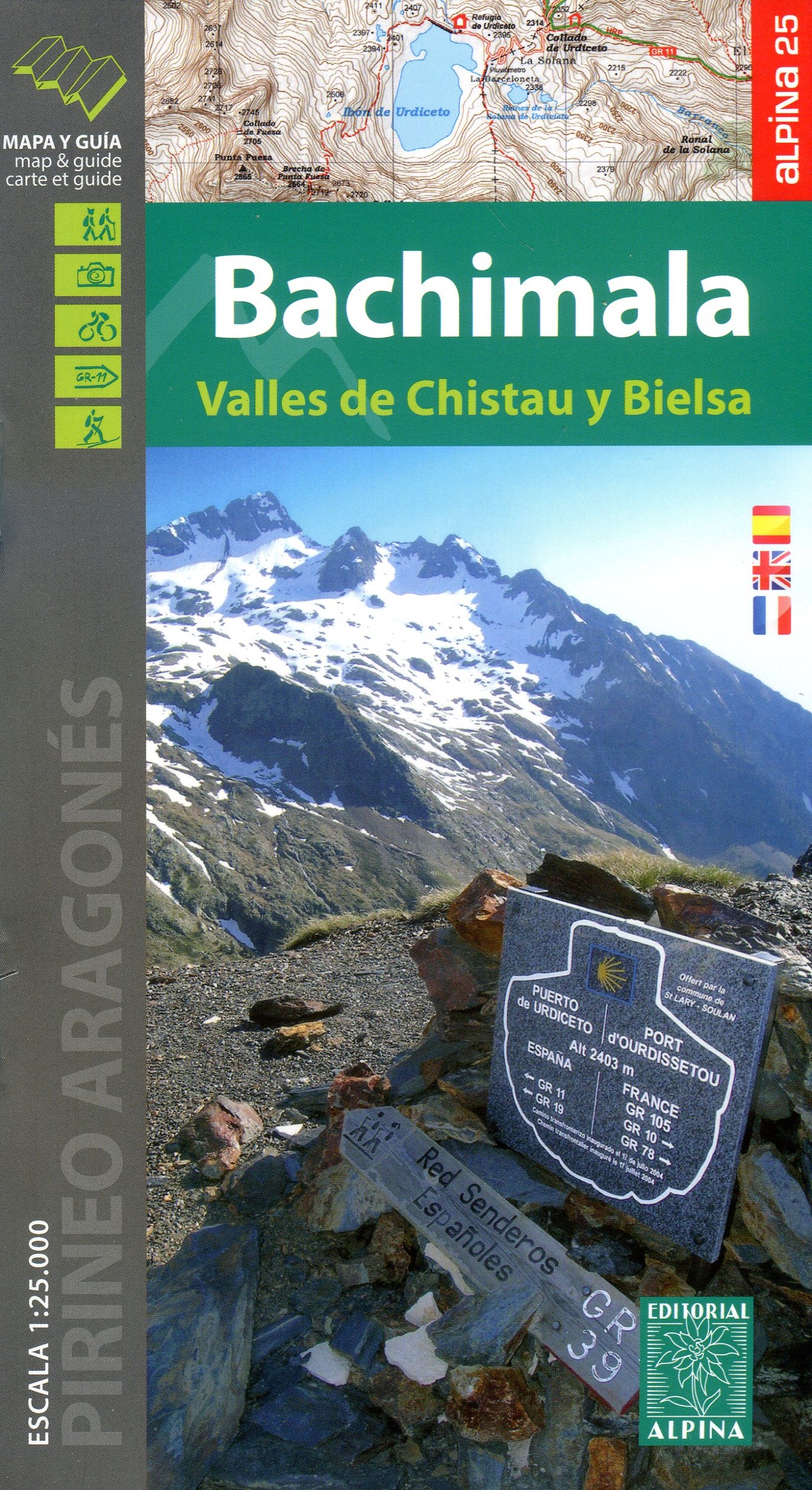 Bachilama : Valles de Chistau y Bielsa - Portada